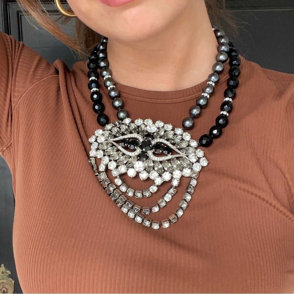 Caribbean costume jewelry necklace